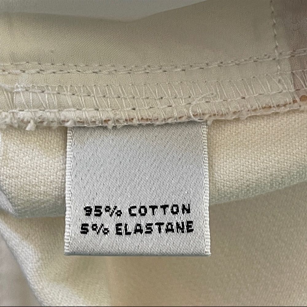 St. John Collection Ivory Wide Leg Trousers Size 4 - Picture 7 of 11